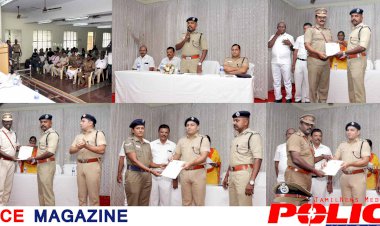 திருச்சி காவல் சரக காவல் துணை தலைவர் திரு.பாலகிருஷ்ணன் IPS  தலைமையில்