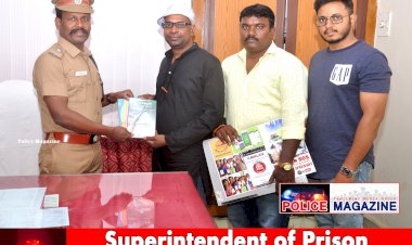 Puzhal Superintendent of Prison SP Tr.Senthilkumar (Puzhal Central Prison)