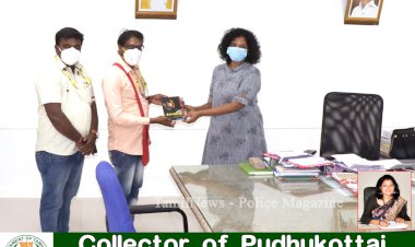 Honourable Tmt. Kavitha Ramu I.A.S District Collector (Pudukkottai).