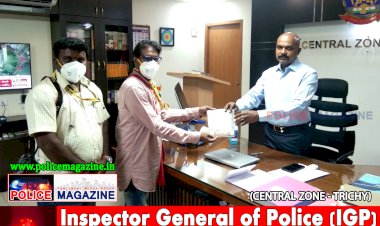 Tr.V. Balakrishnan IPS   IGP - Inspector General of Police  (TRICHY)